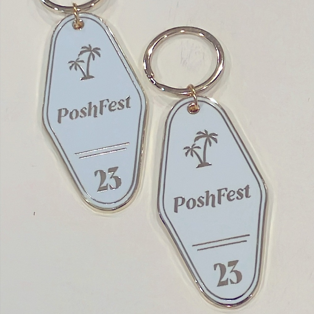 Poshfest Key Chain Bag Charm